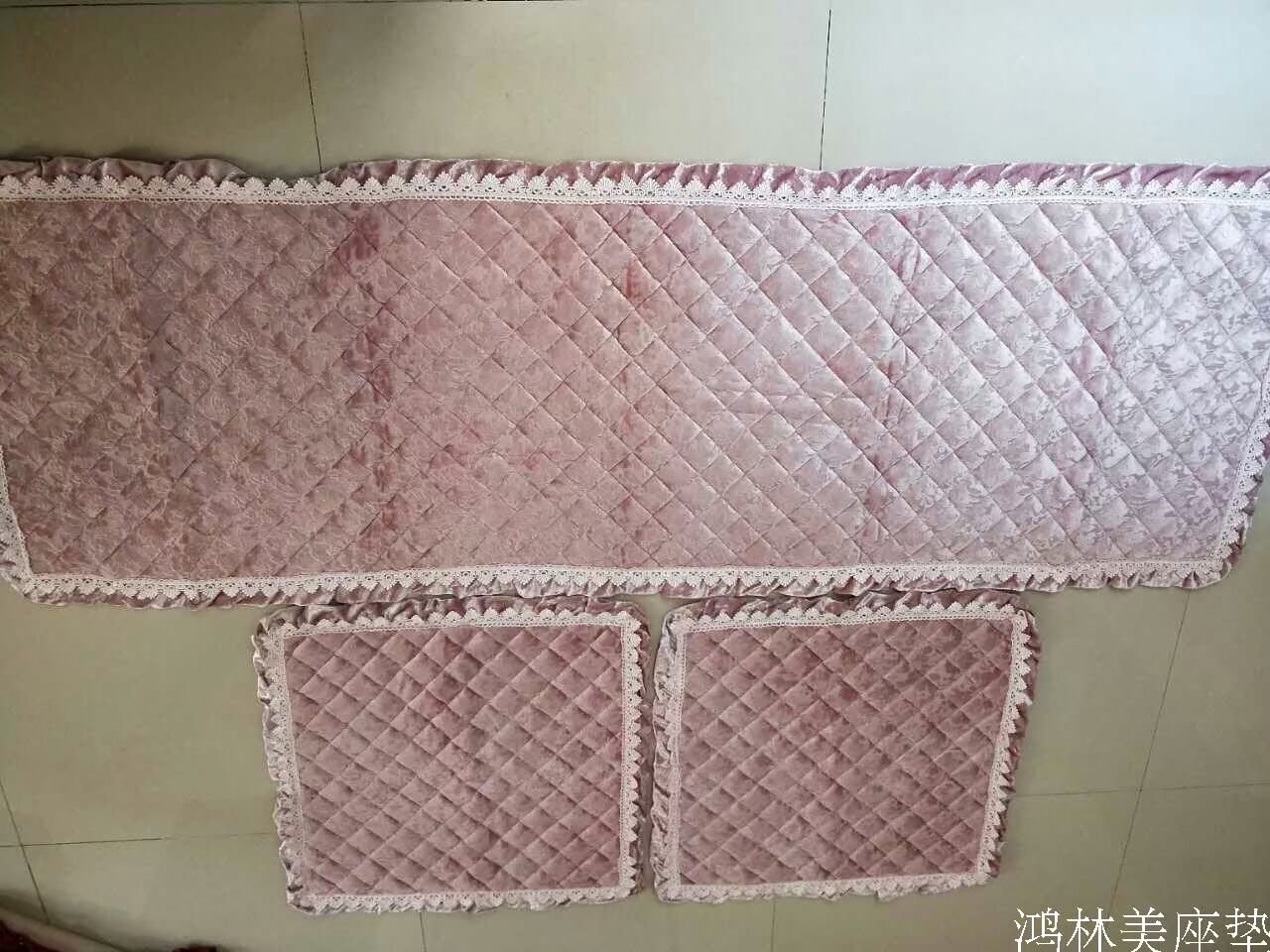 Ghế mùa đông Liên bang Gỗ rắn Sofa Đệm Sofa Khăn Vải Đệm Mùa đông Đệm văn phòng Đệm chống trượt Mat bộ thảm lót ghế gỗ