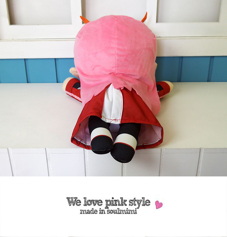 zero two plushie that detects sadness