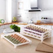 hộp đựng mỹ phẩm mini Cửa hàng bách hóa bánh bao nhựa hình chữ nhật nhiều lớp bánh bao khay lưu trữ hộp che rèm hộp bánh bao đá hộ gia đình - Trang chủ hộp nhựa có nắp đậy
