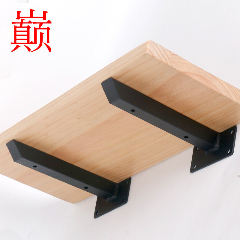 Wall bracket bracket wall-mounted right-angle triangle frame partition load-bearing support frame fixed layer plate support one-word shelf