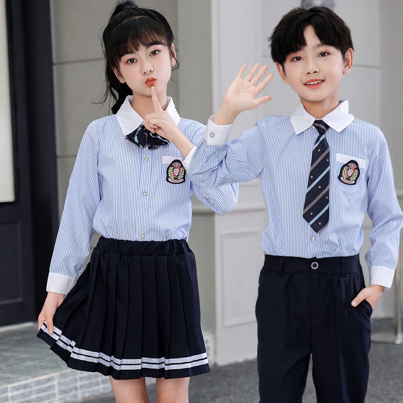 Children's Choral Performance in New Year's Day Children's Patriotic Recital Girl's Speech Competition Early Childhood Performance Costume Autumn Winter-Taobao