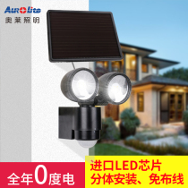 Ole LED solar sensor light outdoor lighting waterproof garden light barber scissors earn job bergamot pliers