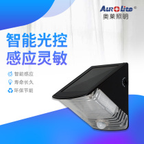 Ole solar lamp home human body induction lamp outdoor garden garden lamp new rural lighting waterproof wall lamp