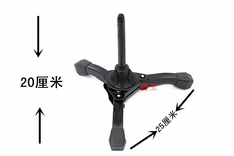 Bold gấp đen ống rack sáo giá clarinet khung mặt đất khung nhạc cụ phụ kiện cực kỳ ổn định nhạc cụ phụ kiện Capo guitar giá