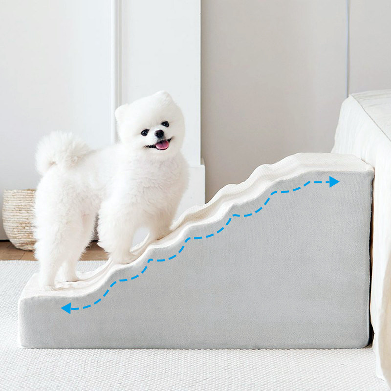 Pet Pooch Stairs Steps Small Dogs Bed Sides Small Sofas Ladders ladders climbing high slopes Anti-slip