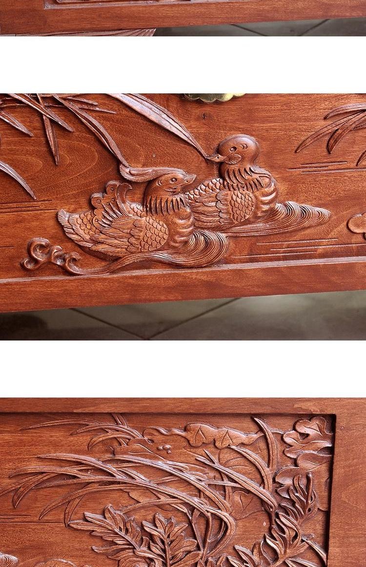Long não gỗ hộp lưu trữ Trung Quốc lưu trữ quà tặng con gái rồng và phượng hồi môn sơn sách cưới tốt - Cái hộp hộp gỗ đựng trang sức