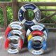 Mediterranean Style Foam Lifebuoy Hanging Tire Decoration Bar Window Background Wall Decoration Vintage Swimming Ring