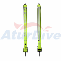 AturDive SMB150 * 15cm bouée de plongée éléphant en nylon gonflable de deuxième étage 2023 nouveau jaune fluorescent