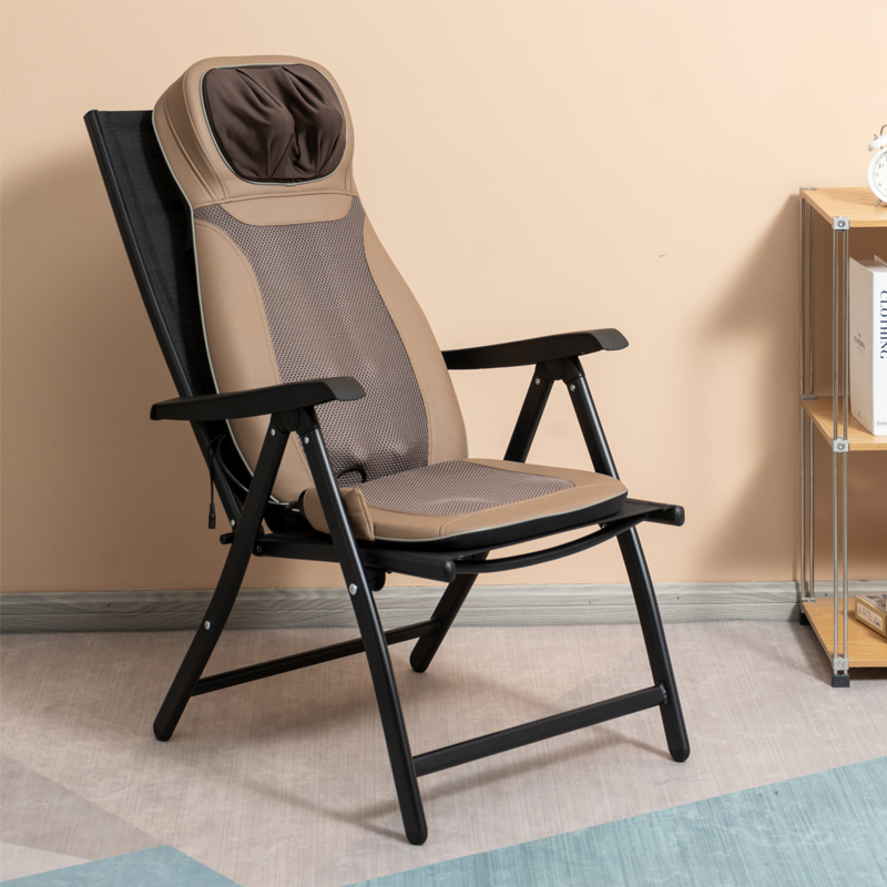 Folding Recliner Massager Special-Purpose Universal Backrest Chair Massage Cushion Chair Adjustable Massage Chair Balcony Nap Chair