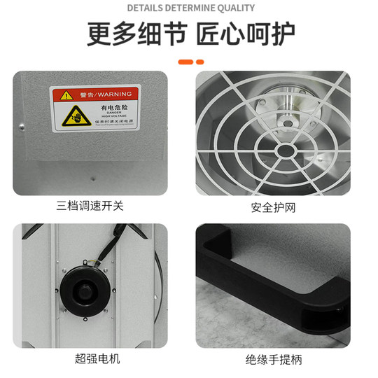 Industrial Ffu Air Purification Dust-Free Workshop Filter Class 100 Clean Room Fan Filter Unit Direct Supply from Manufacturer