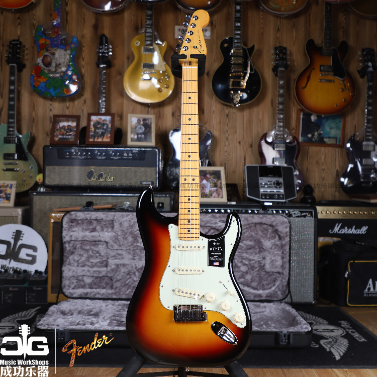 Fender Beauty Super Super Series Sunset Color Single ST Beauty Professional Electric Guitar