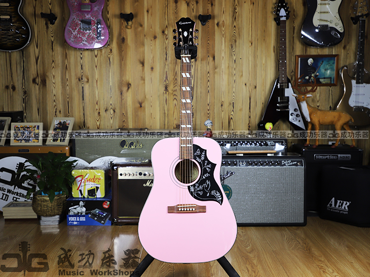 Epiphone 2020 new Hummingbird Pro Veneer Hummingbird Electric Box Zhou Jeren Wooden Guitar