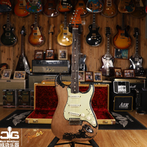 (sold for display) Fender2021MasterbuiltST ba-rose black super made of old electric guitar