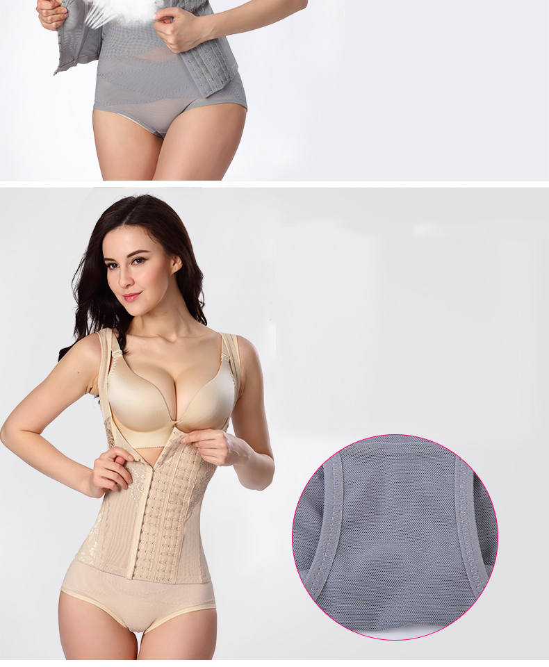 Vẻ đẹp mỏng cơ thể nhựa hình đồ lót thai sản nhựa cơ thể bụng bụng bụng corset giảm béo quần áo nữ mùa hè