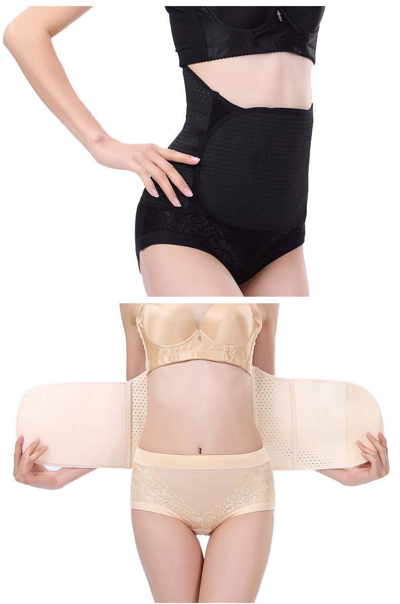 Thân hình eo thon eo eo thon vành đai cơ thể định hình nữ bụng đai eo velcro giảm béo bụng giảm béo cơ thể nội y cao cấp