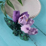10-19 Нефинансируемые Tulip Desiccups 38 Event Community Group Construction Construction Fabric Diy набор материалов