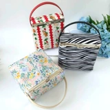 Коробка, ткань, портативный набор материалов, ручка, DIY