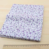 ZSZ05 фиолетовый цветочный на белом фоне полуметра