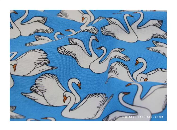 Cotton canvas 12 Một vải canvas Hoạt hình hoa động vật handmade DIY vải thủ công chiều rộng 145cm chất cotton tàu