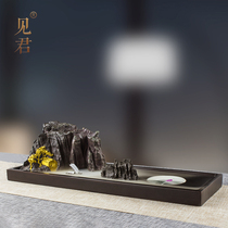 See Jun Chibi nostalgic backflow incense burner Indoor incense stove Pure copper creative office ornaments Household agarwood stove