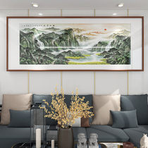 Living Room Landscape Painting Country Painting Xu East Rising Apartment of Good Polyppot Pot Hospitality Sofa Background Wall Office Wall Hanging Painting