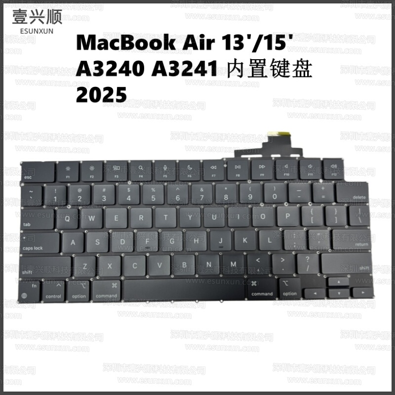 New MacBook Air 13inch M4 Laptop Built-In Keyboard Us Uk Compatible A3240 A3241 2025