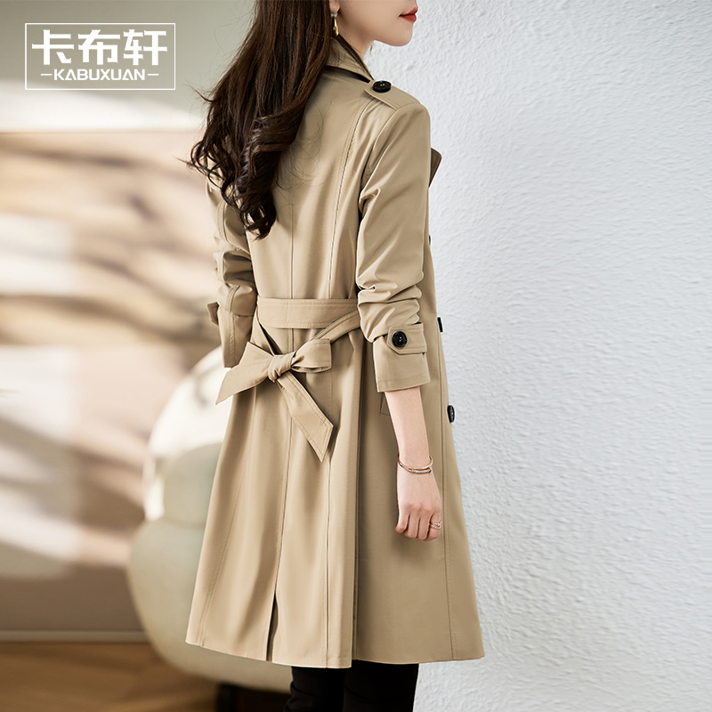 Women's Trench Coat 2026 New Style, Extremely Stylish, Popular This Year, Mid-Length, Petite-Friendly, Early Spring Coat