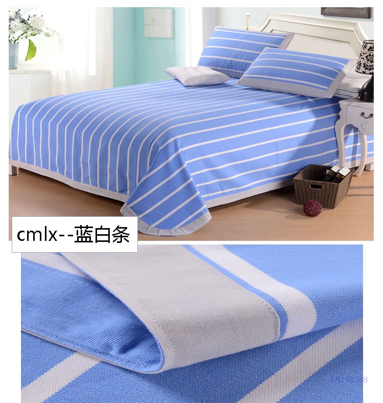 Handmade cotton cũ vải thô mat sheets ba bộ của mùa hè dày mã hóa gấp canvas 1.5 m1.8 m giường