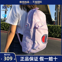  champion champion men and women with the same big C logo zipper backpack sports backpack student school bag