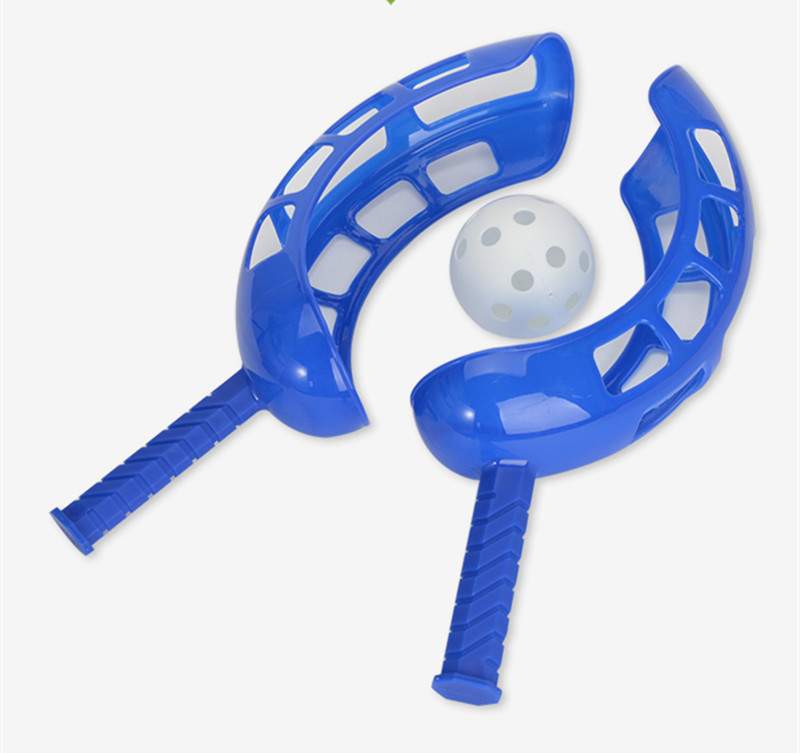 Children's throwing catcher catches the ball sticky target racket badminton racket set kindergarten parent-child outdoor sports throwing ball