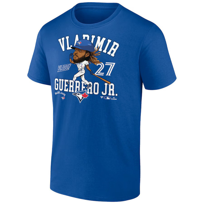 Major League Baseball Blue Jays Pure Cotton Short-Sleeved Round Neck T-Shirt