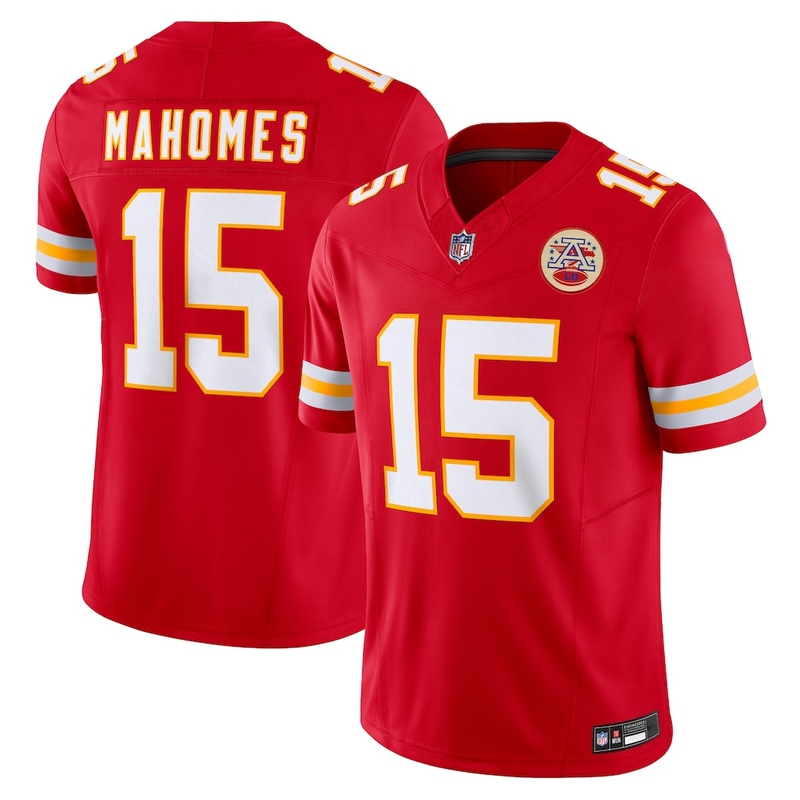 American Football Chiefs Team Mahomes Jersey