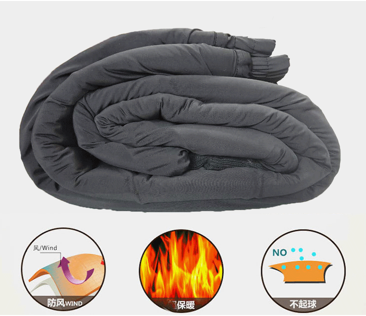 Căng quần bằng da cừu nguyên chất xén lông cừu một người đàn ông và phụ nữ quần cotton dày ấm áp kính chắn gió quần da mùa đông trung niên - Quần da quần short