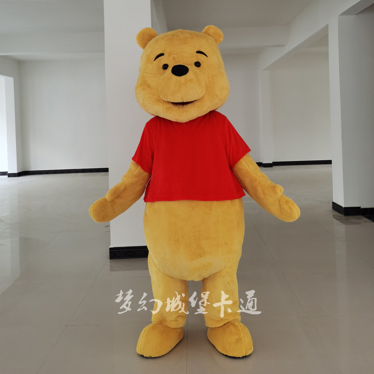 Small Bear Vinika puppets Costume Plush Man Wearing Dolls Show Props Headgear Puppet Puppet puppet Puppet Cartoon