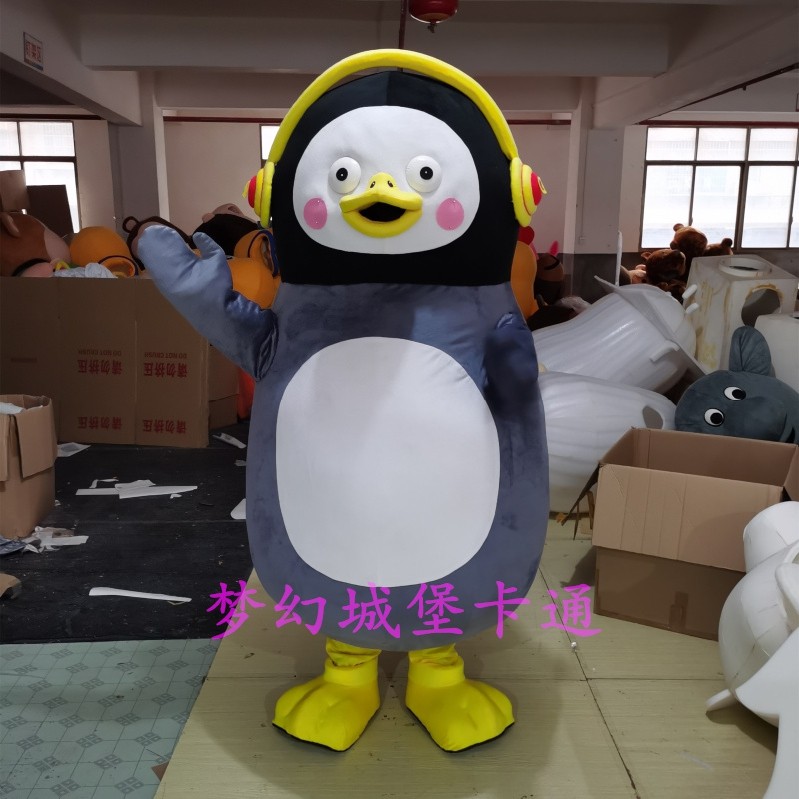 Bentley Penguin Cartoon Costume Cartoon Head Cartoon Cartoon Cartoon Performance Double Walking Tool Clothes