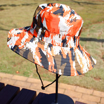 Parent-child waterproof cap spring and summer men and womens sun hat childrens mountaineering camouflage sun hat fishing cap