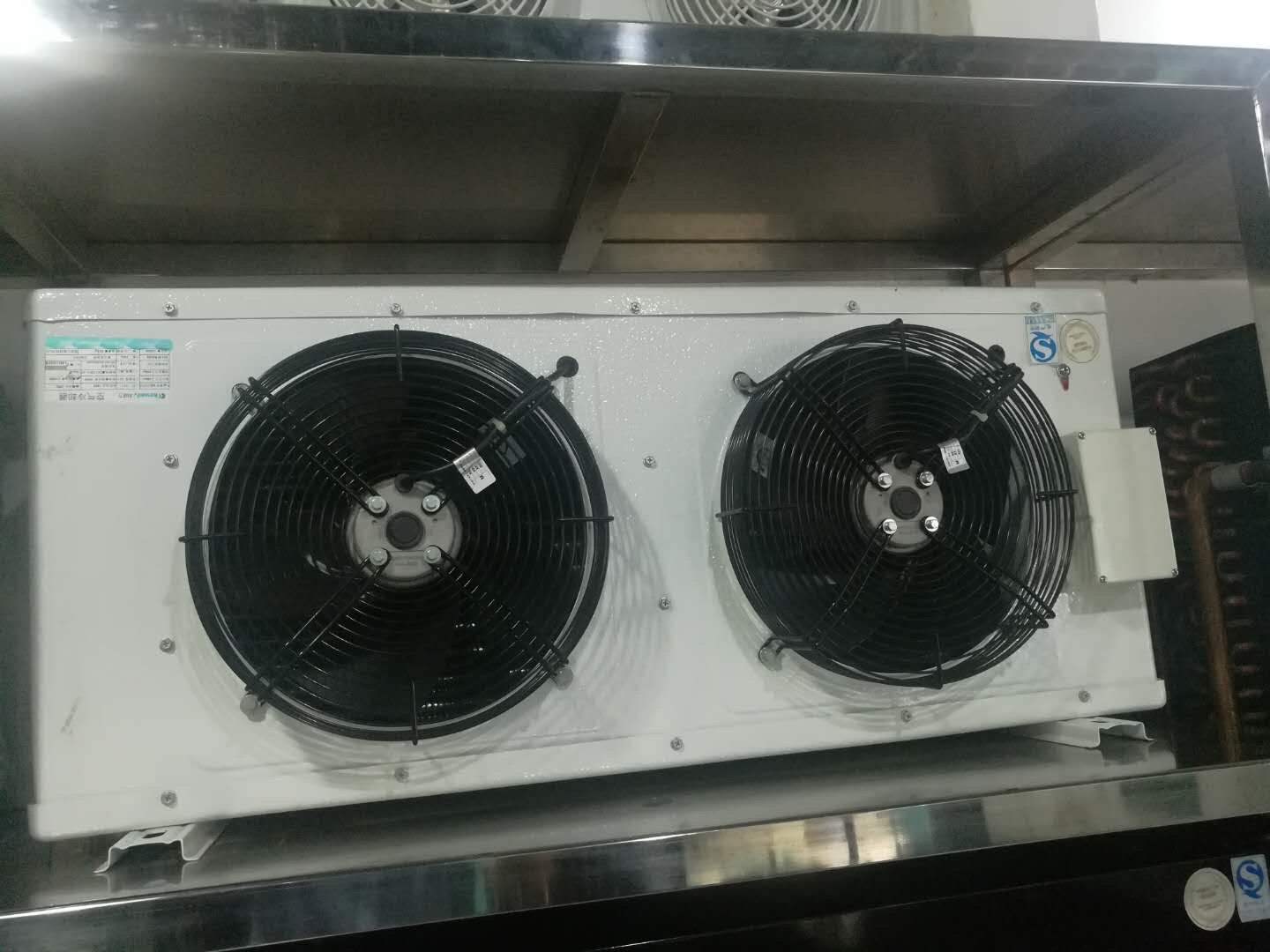 Cold storage fan Refrigeration evaporator Cold storage fan Fresh storage Cold storage freezer Heat transfer gas DD series