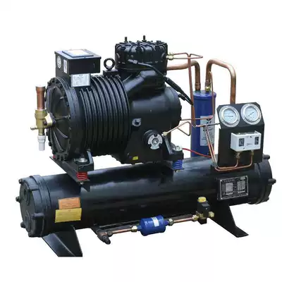 3 5 8 10 15HP (horse) Kulan water-cooled cold storage refrigeration unit fresh-keeping refrigeration equipment