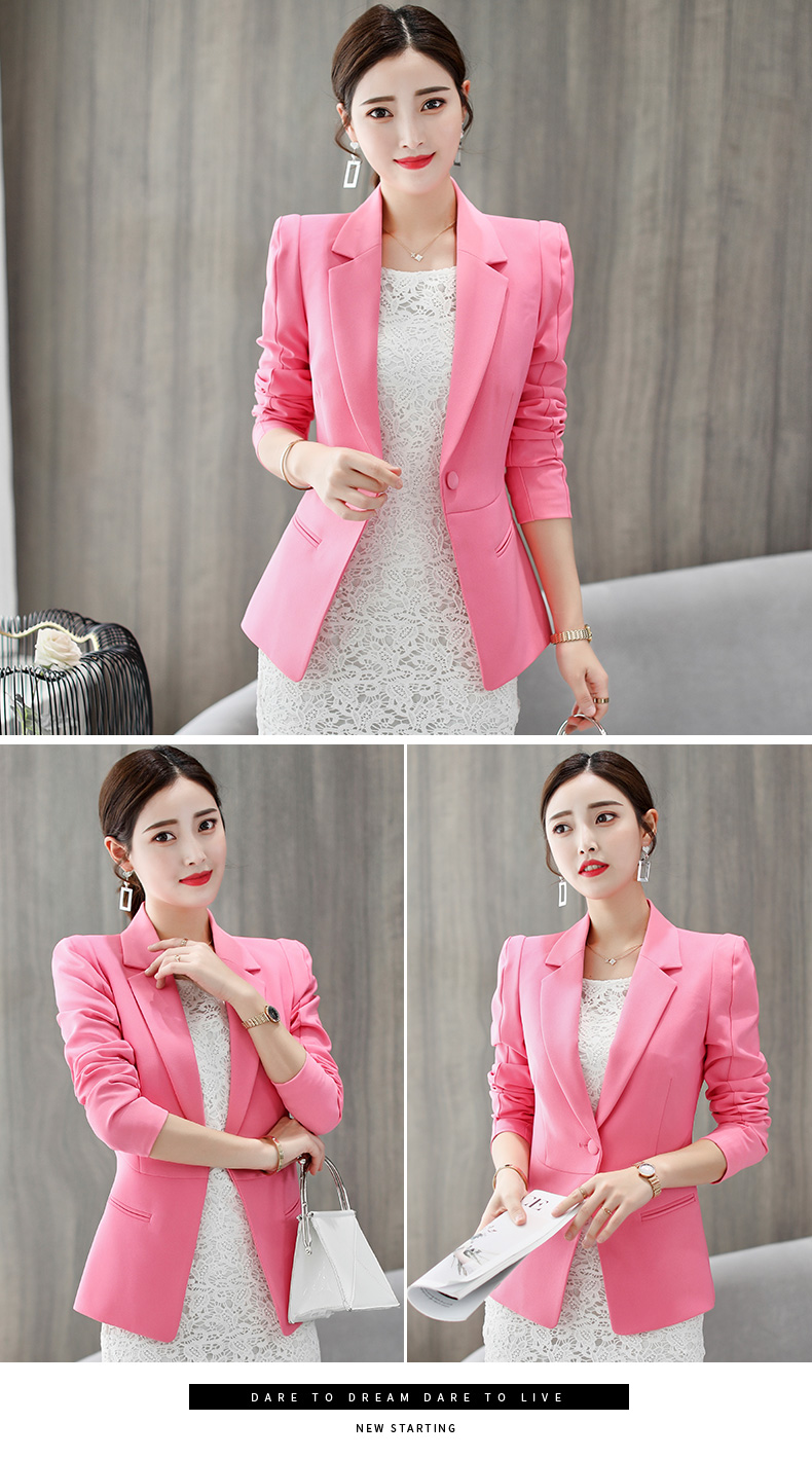 黛 2018 thu đông 2018 Thời trang nữ mới phiên bản Hàn Quốc của size lớn Slim nhỏ phù hợp với xu hướng hoang dã bộ vest nữ quần ống rộng