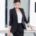 Màu sắc 黛 2018 thu đông 2018 phiên bản mới của Hàn Quốc với kích thước lớn là áo khoác mỏng nữ phù hợp với áo khoác nhỏ màu rắn hoang dã đồ nữ đẹp Business Suit