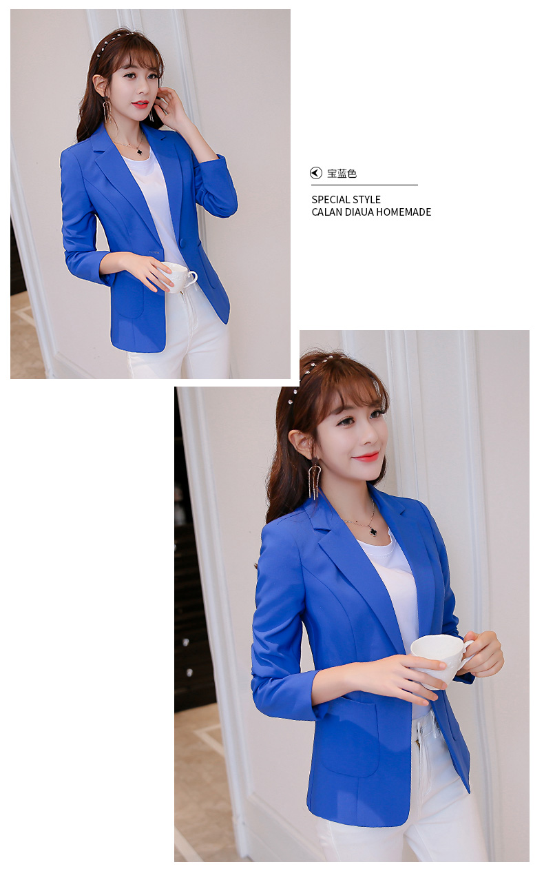 黛 2018 Xuân-Hè 2018 phiên bản Hàn Quốc mới của thời trang size lớn Bộ đồ nhỏ tay dài mỏng là áo khoác mỏng cho nữ mẫu áo vest nữ đẹp nhất 2021
