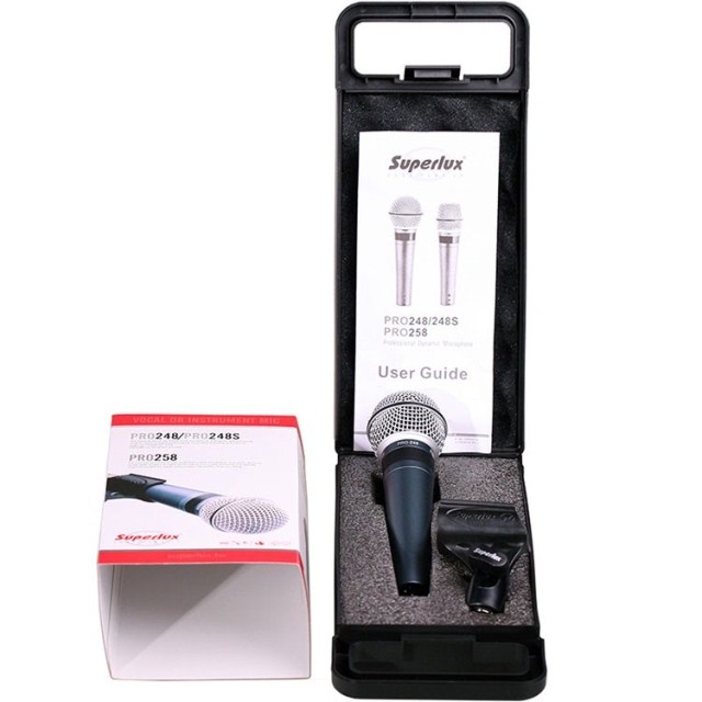 Schuberle PRO 248S Sports Max Superlux PRO 248S Live Microphones