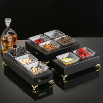 Bar snack plate KTV fruit plate creative fruit plate rack snack plate fruit snack plate can be added LOGO