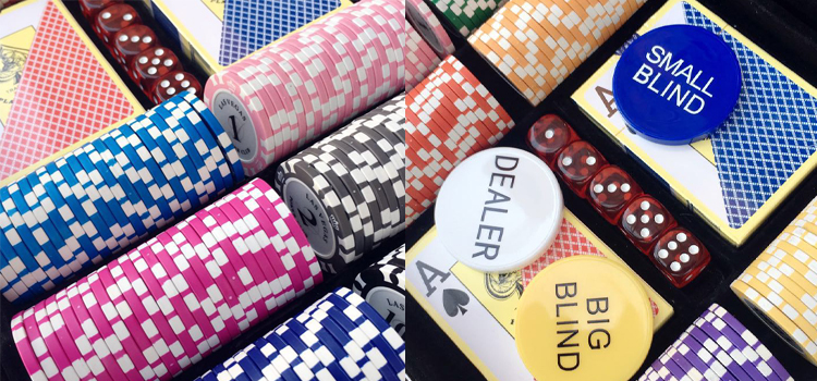 Texas Holdem Chips Mahjong Baccarat Chips Hộp nhôm Bộ 14g Crown Clay Set Đặc biệt - Các lớp học Mạt chược / Cờ vua / giáo dục giá bộ bài mạt chược