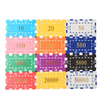 Texas poker square chips bronzed gold square code Texas chips hundreds of cards for mahjong custom made in Texas