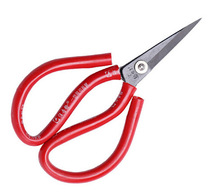 Wang Wuquan 4803 manganese steel bushing scissors 166MM leather scissors industry cut black tech