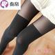 Fake-thả giống cao mùa xuân và mùa thu vớ xà cạp dài với một nửa cắt khâu mỏng pantyhose đen thịt màu giả vớ.