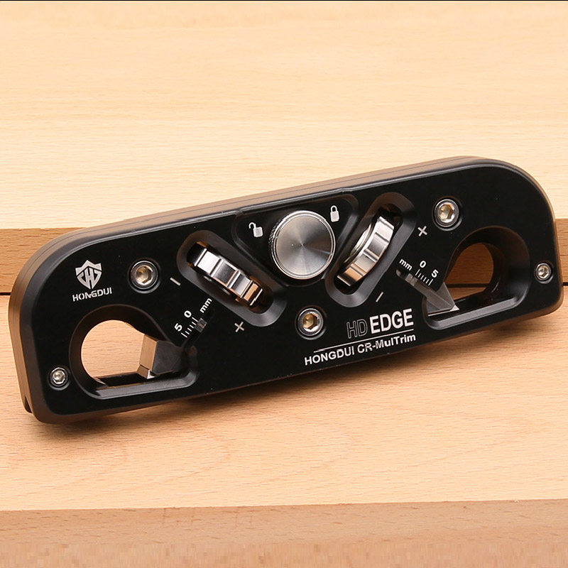 Hong pair HONGDUI woodworking tools dual-use chamfered edge planing trimmer diy wood planer corner oblong planing