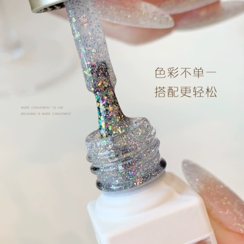 Блестки для ногтей для маникюра, лак для ногтей, комплект, 2024 года, новая коллекция
