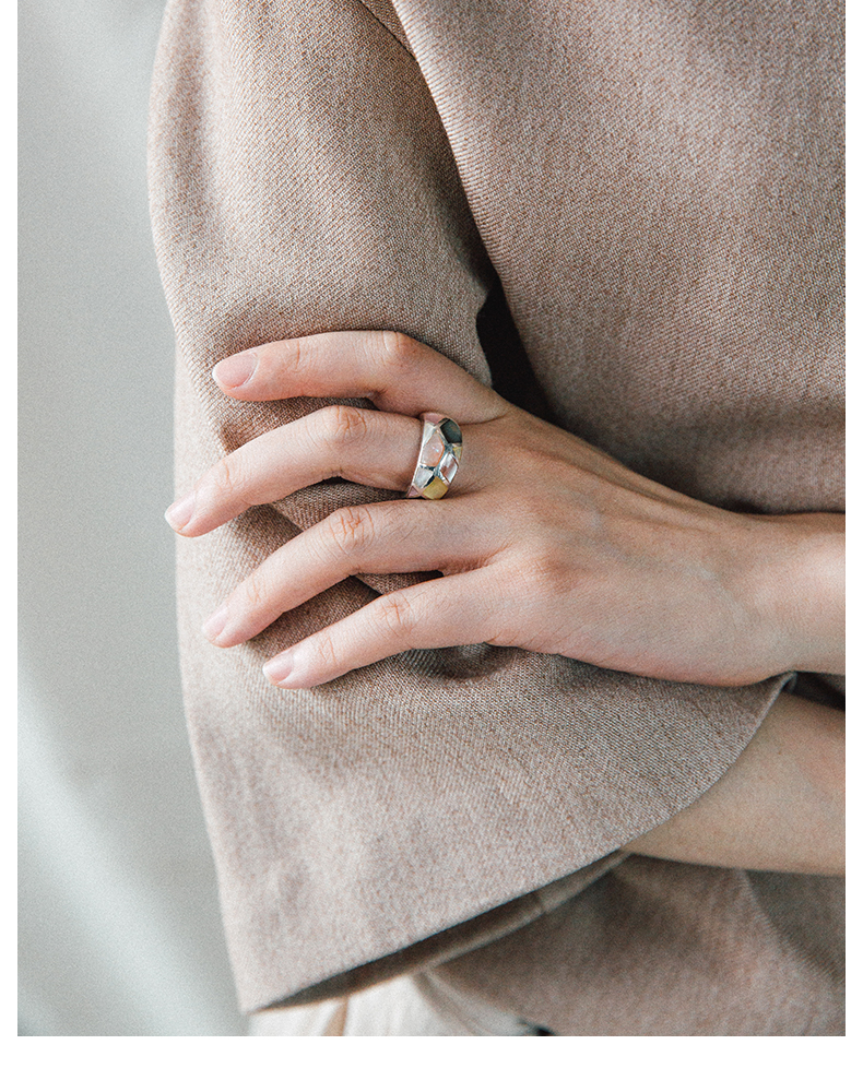 Bague Femme en Argenterie - Ref 3086495 Image 13